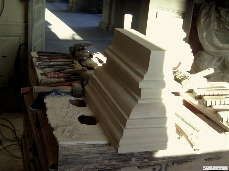 Restauration de châpiteau